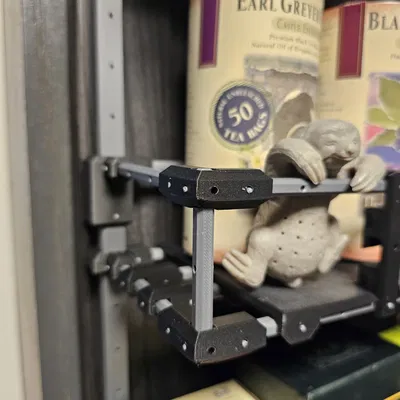 Kệ Lưu Trữ Modular Treo Trên Cánh Tủ (Modular Storage Rack For Cabinet Door)