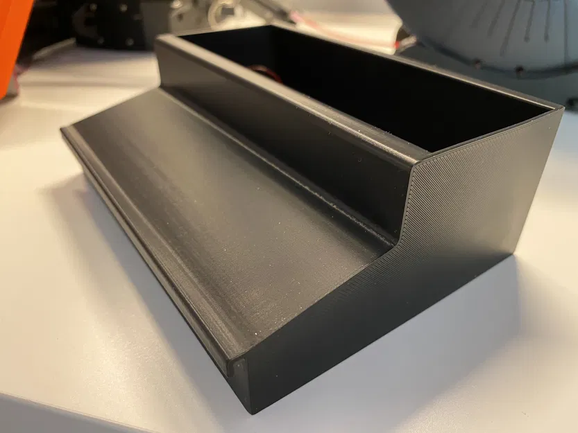 Thùng rác filament cho Prusa Mini+ (móc vào nhôm định hình) - Image 2