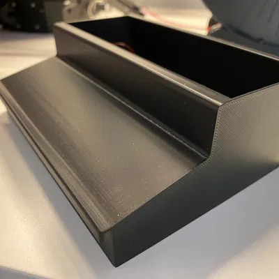 Thùng rác filament cho Prusa Mini+ (móc vào nhôm định hình)