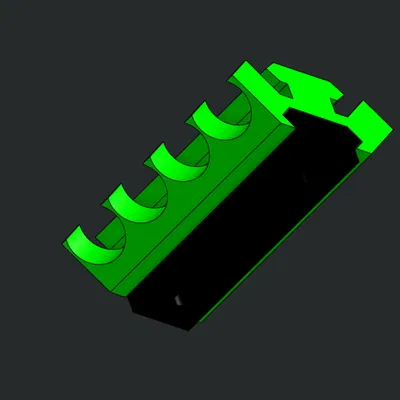 Giá giữ Dart gắn Picatinny (Picatinny Dart Holder)