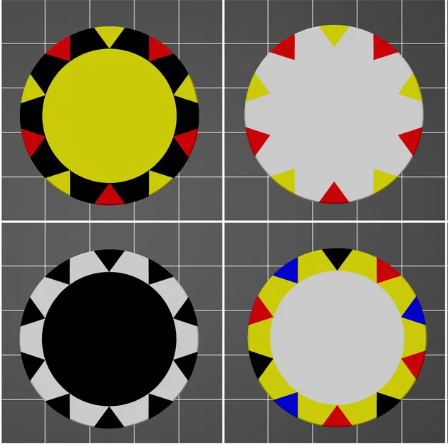 Maker Chip Blank Sun Gear 10P - Image 2