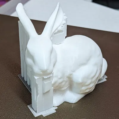 Stanford Bunny FDM printable (in FDM, cần support)