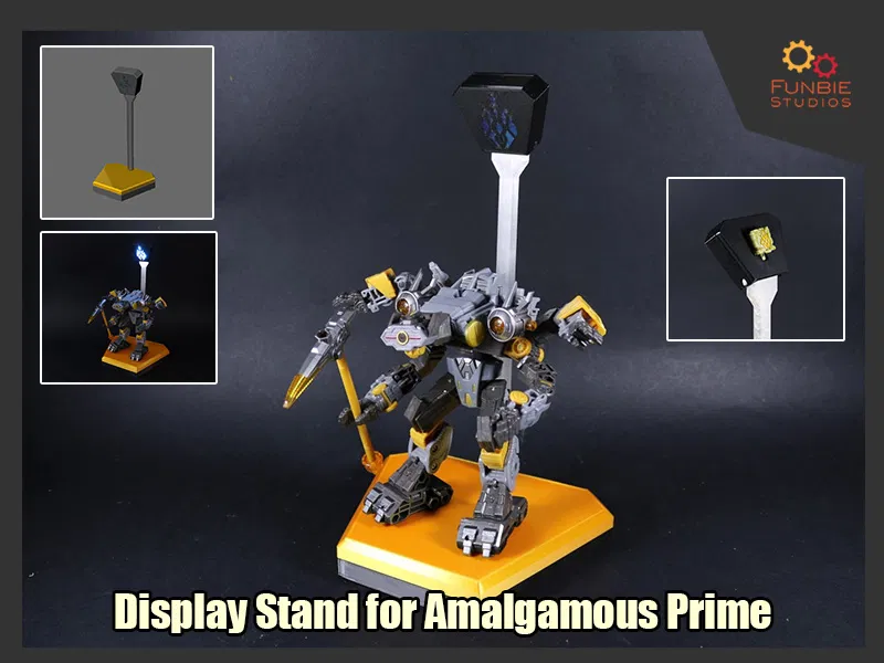 Đế trưng bày cho Transformers AotP Amalgamous Prime - Image 1