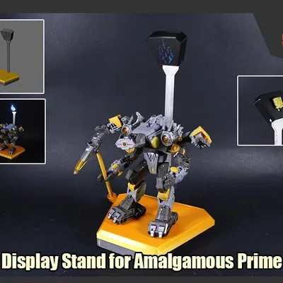 Đế trưng bày cho Transformers AotP Amalgamous Prime