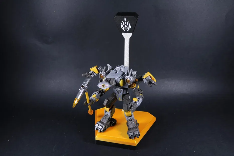 Đế trưng bày cho Transformers AotP Amalgamous Prime - Image 8