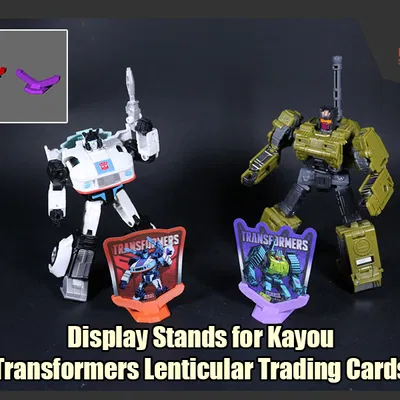 Chân Đế Trưng Bày Cho Thẻ Kayou Transformers Lenticular