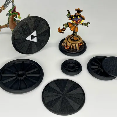 Đế Miniature Zelda Trang Trí + Insert – Sẵn Chỗ Gắn Magnet