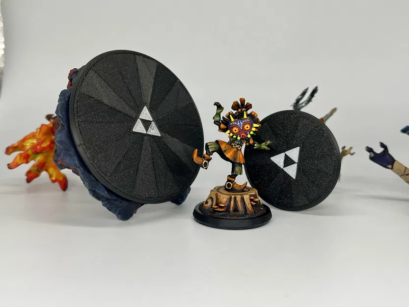 Đế Miniature Zelda Trang Trí + Insert – Sẵn Chỗ Gắn Magnet - Image 3