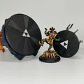 Đế Miniature Zelda Trang Trí + Insert – Sẵn Chỗ Gắn Magnet - Thumbnail 3