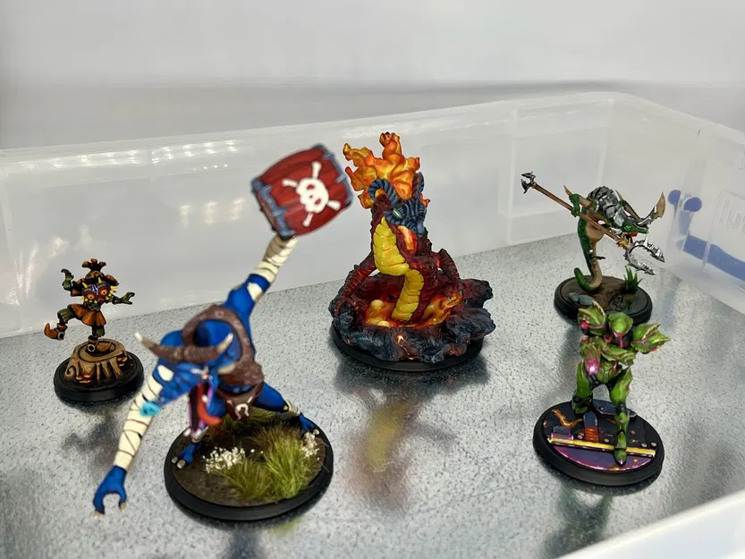 Đế Miniature Zelda Trang Trí + Insert – Sẵn Chỗ Gắn Magnet - Image 5