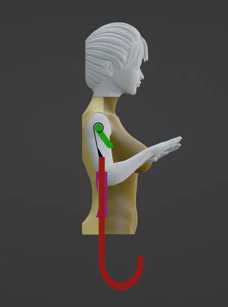 Móc Treo Chìa Khóa Hands up Key Holder - Image 2