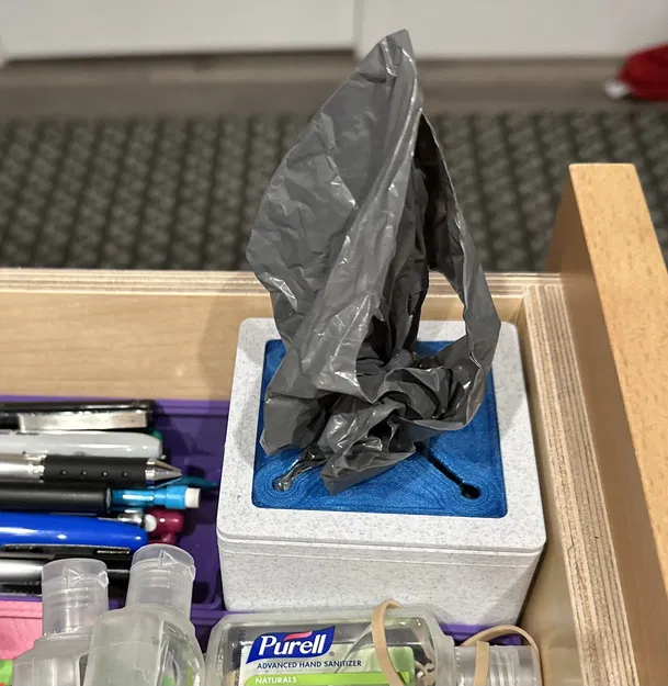 Nắp Gridfinity cho Bin đựng túi (túi nhặt phân chó, v.v.) - Image 1