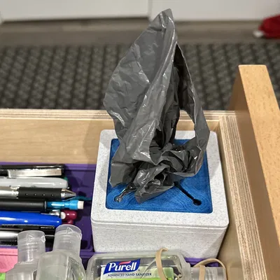 Nắp Gridfinity cho Bin đựng túi (túi nhặt phân chó, v.v.)