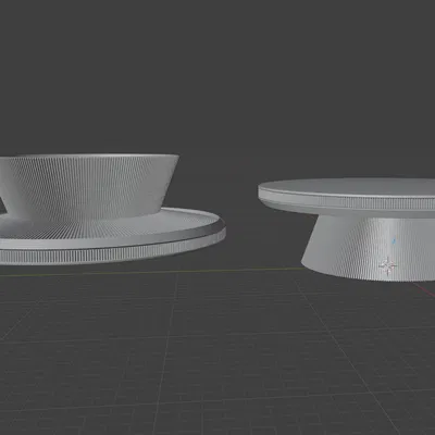 Giá đỡ bánh dạng flutted (Flutted cake holder)