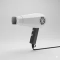 Máy sấy tóc Low Poly - Thumbnail 1