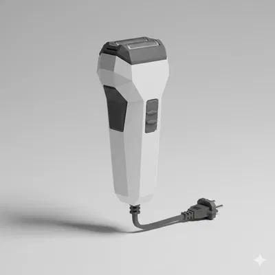 Máy Cạo Râu Điện Low Poly