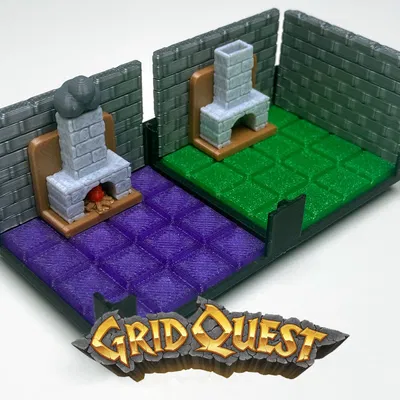 GridQuest Ống khói / Lò sưởi (The Gridfinity Game)