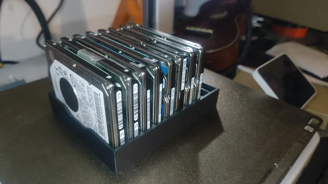 Khay giữ ổ HDD/SSD 2.5" – 10 ổ (hỗ trợ 7 & 9.5mm) - Image 2