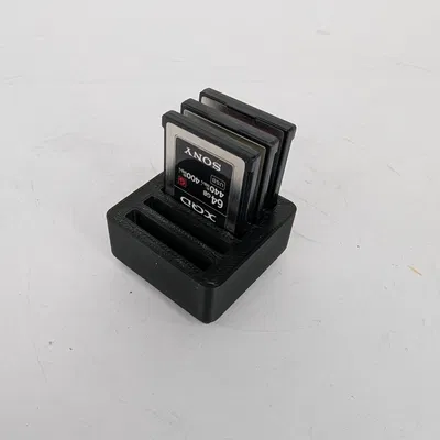 Khay đựng thẻ Gridfinity CF-Express và XQD