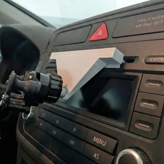 Đế gắn khe CD (khớp bi 17mm) - Image 2