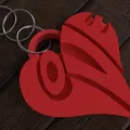 Móc Khóa Trái Tim Tình Yêu (Love Heart Keychain) - Thumbnail 1