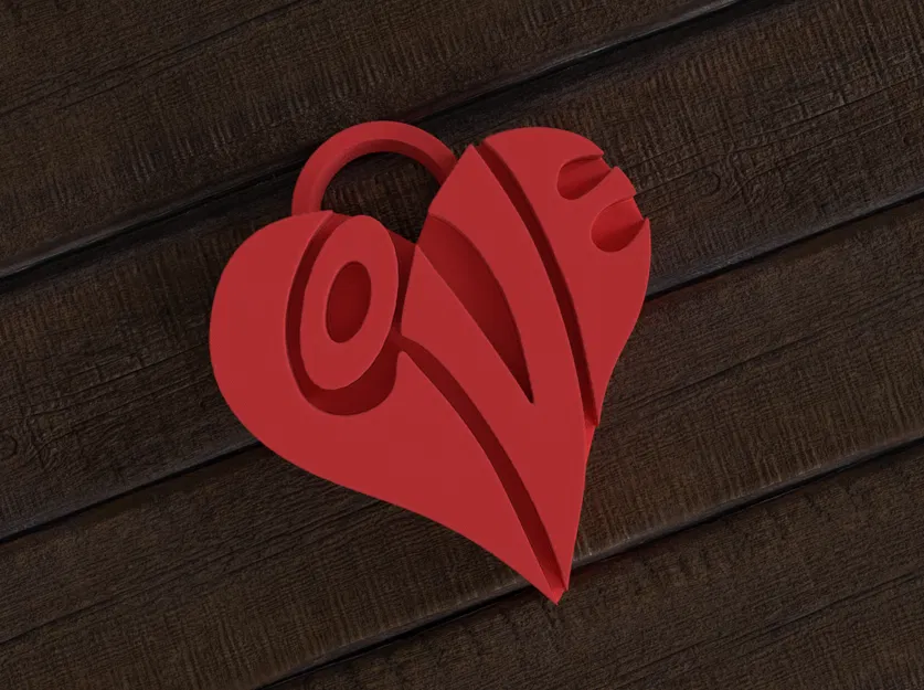 Móc Khóa Trái Tim Tình Yêu (Love Heart Keychain) - Image 3