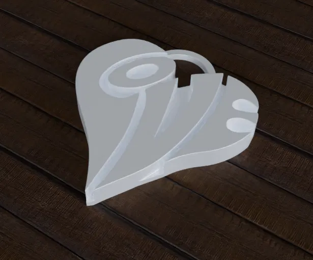 Móc Khóa Trái Tim Tình Yêu (Love Heart Keychain) - Image 5