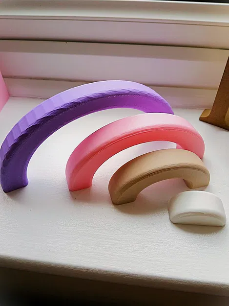 Rainbow Stacker – Bộ xếp cầu vồng trang trí - Image 3