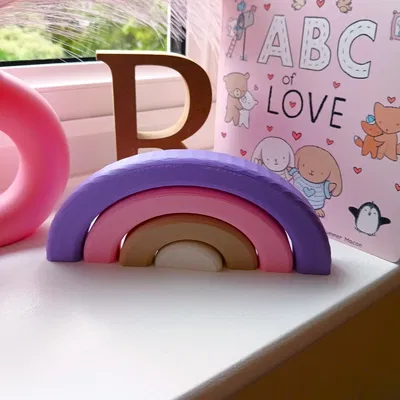 Rainbow Stacker – Bộ xếp cầu vồng trang trí