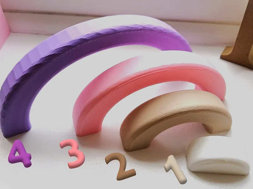 Rainbow Stacker – Bộ xếp cầu vồng trang trí - Image 11