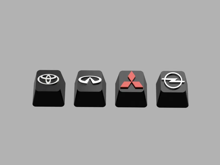 Keycaps “Car Brand” – Bộ keycap logo hãng xe - Image 3