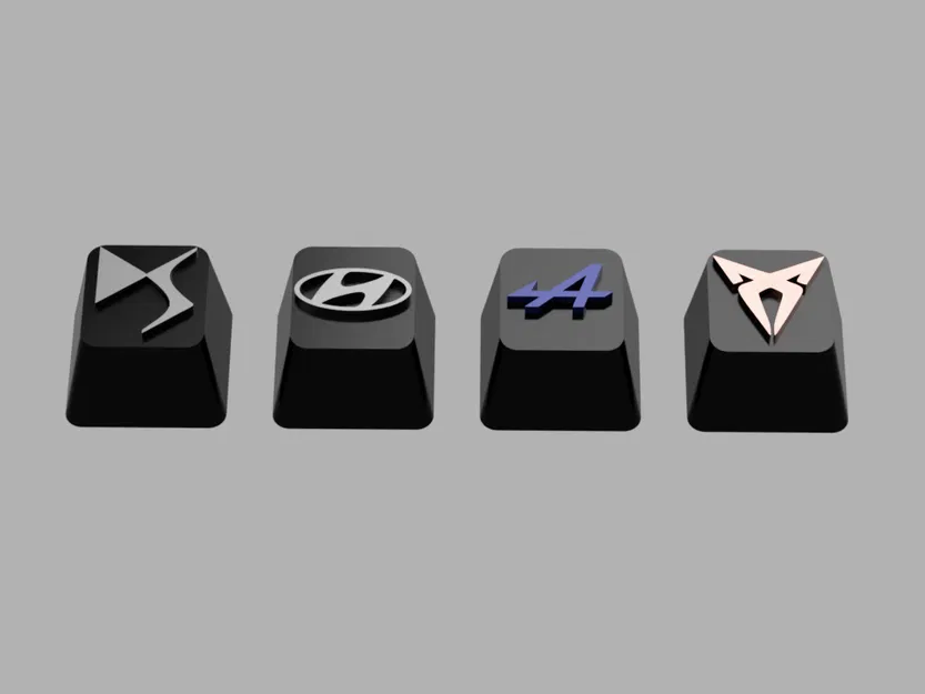 Keycaps “Car Brand” – Bộ keycap logo hãng xe - Image 4