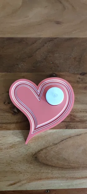 Trang trí trái tim cho nến tea light phong cách Valentine - Image 1