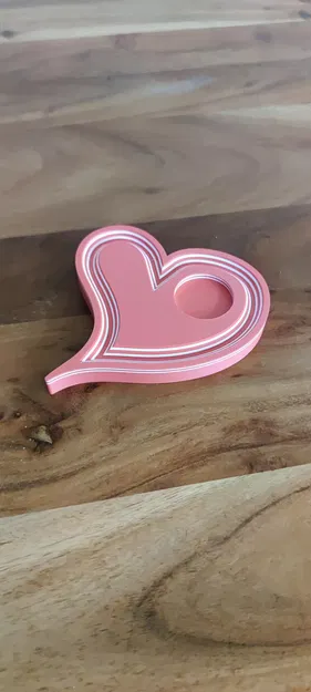 Trang trí trái tim cho nến tea light phong cách Valentine - Image 2