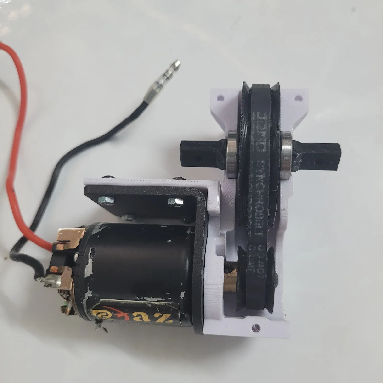 Ngàm kim loại gắn motor 540/550/3650 cho belt mod Dukedoks… 1