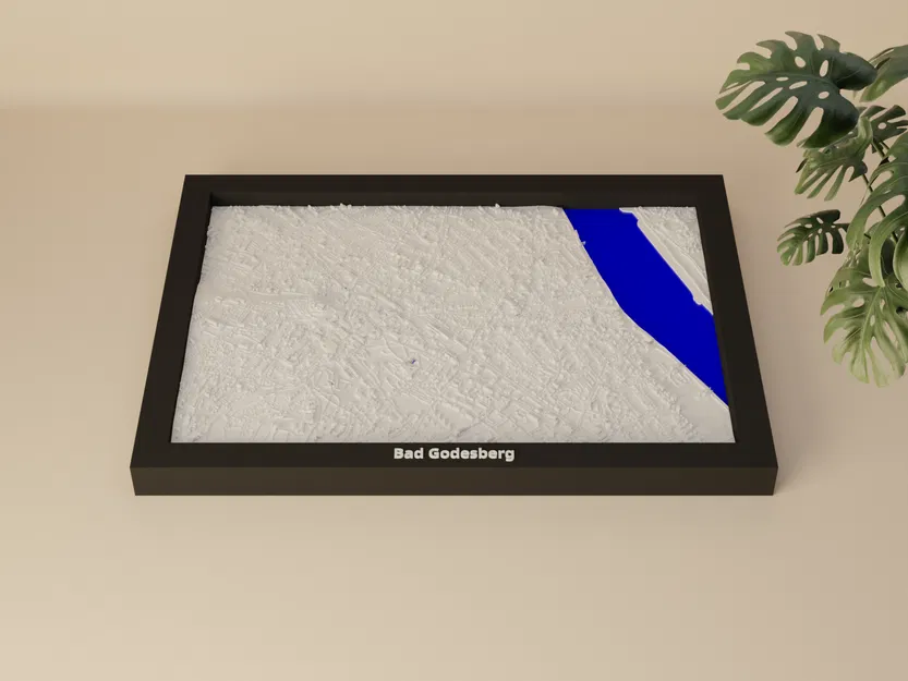Bad Godesberg, Đức - Mô hình thu nhỏ 3D - Image 1