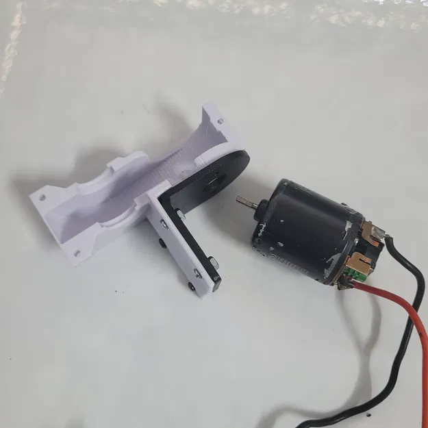 Ngàm kim loại gắn motor 540/550/3650 cho belt mod Dukedoks Cramer Truggy 4x4 - Image 7