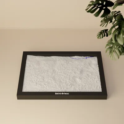 Saint-Brieuc, France - Bản thu nhỏ 3D