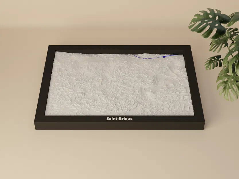 Saint-Brieuc, France - Bản thu nhỏ 3D - Image 3