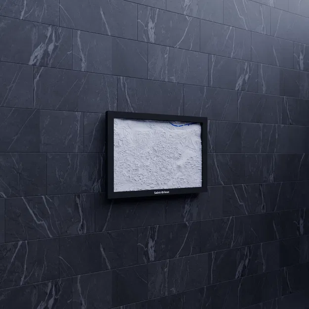 Saint-Brieuc, France - Bản thu nhỏ 3D - Image 6