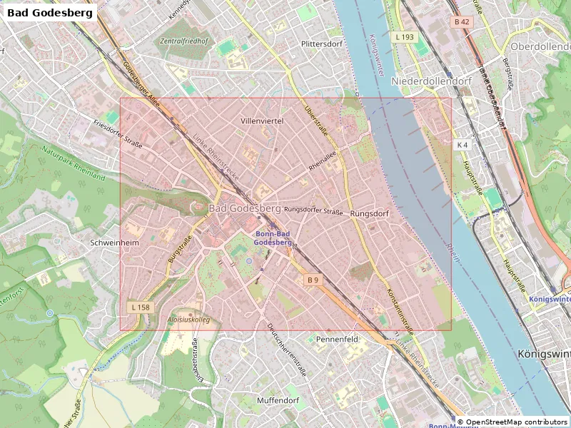 Bad Godesberg, Đức - Mô hình thu nhỏ 3D - Image 8