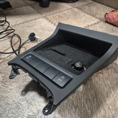 Sạc không dây VW Golf 6 (và tương tự) kèm ổ 12V & ngăn thẻ