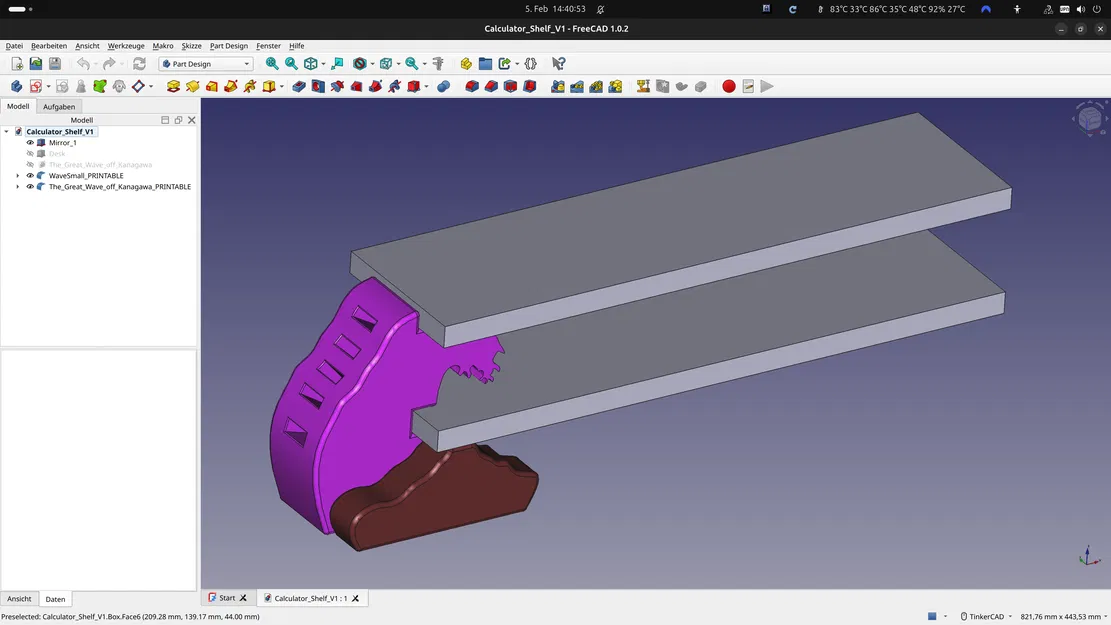Kệ máy tính (Calculator Shelf) - Image 4