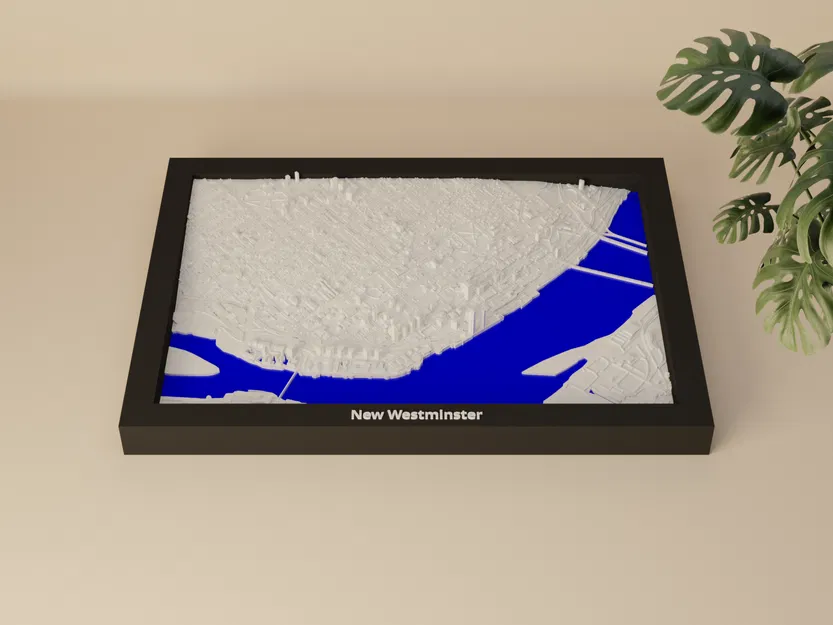 New Westminster, Canada - Mô hình thu nhỏ 3D - Image 1