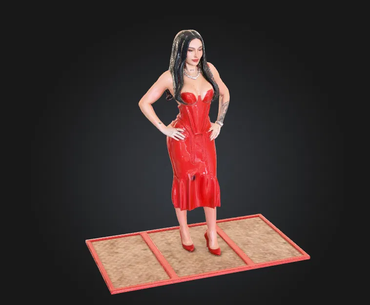 Pack Nicki Nicole - Latin Grammy & Premio Lo Nuestro (Kèm Đế/Plataforma) - Image 3