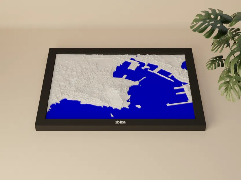 Ibiza, Tây Ban Nha - Mô hình thu nhỏ 3D - Image 1