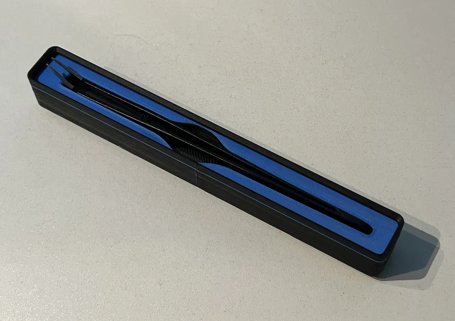 Gridfinity Knipex Tweezers - Hộp Gridfinity 4x0.5 để đựng nhíp Knipex - Image 1