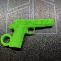 Móc khóa Colt M1911 Sally Call of Duty Zombie - Thumbnail 1