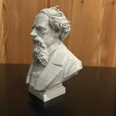 Charles John Huffam Dickens – Tượng bán thân