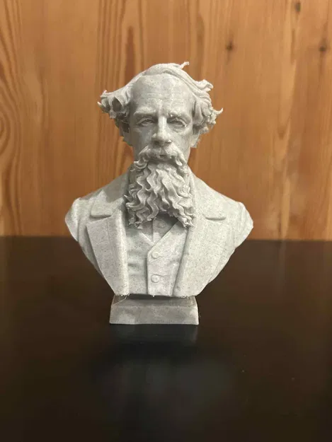 Charles John Huffam Dickens – Tượng bán thân - Image 4